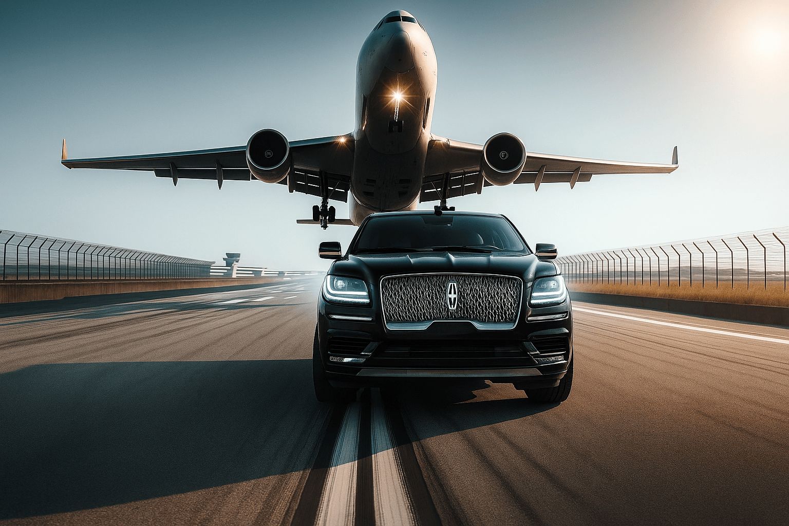 Private black car chauffeur service San Francisco airport